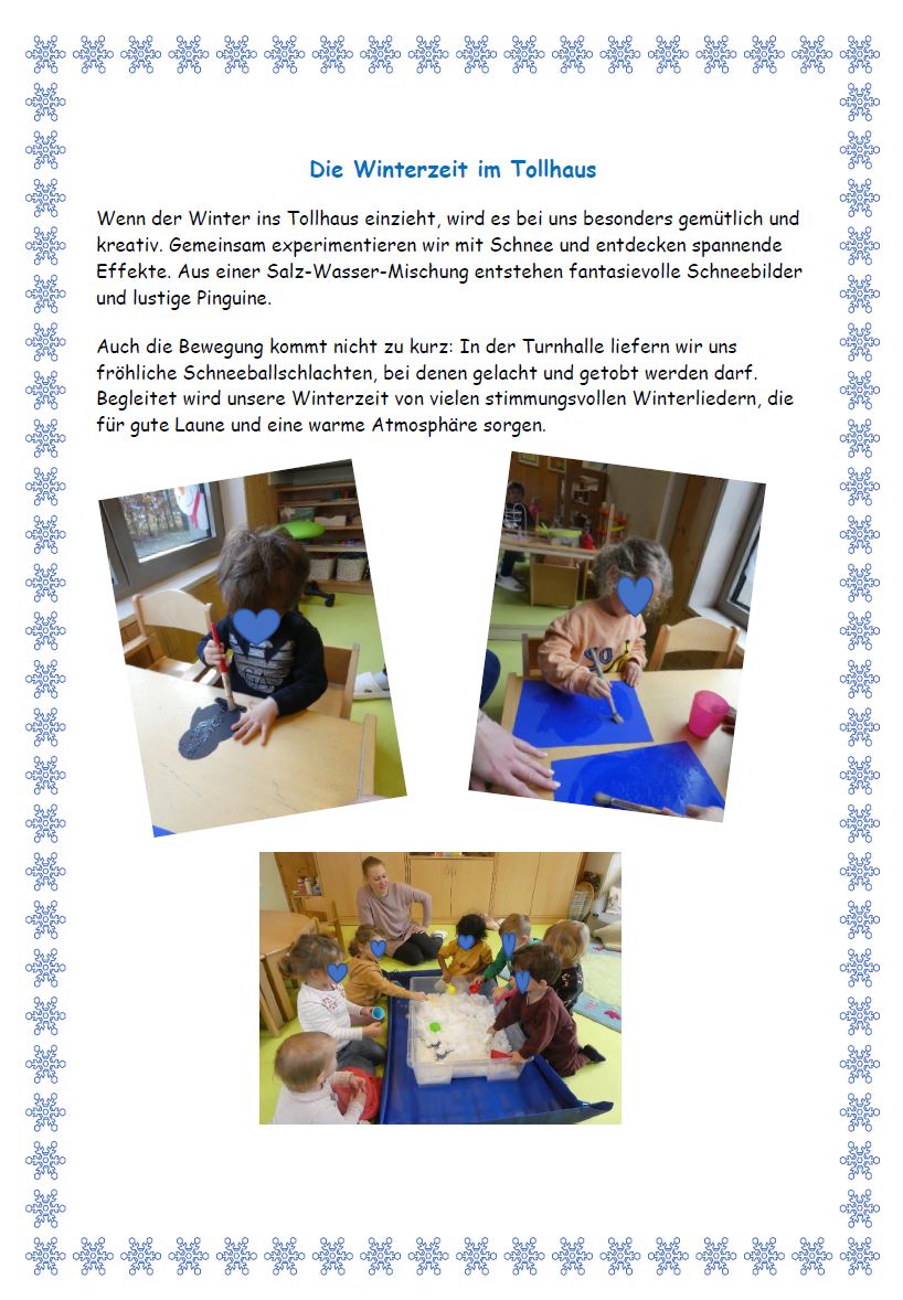 Winterzeit im Tollhaus